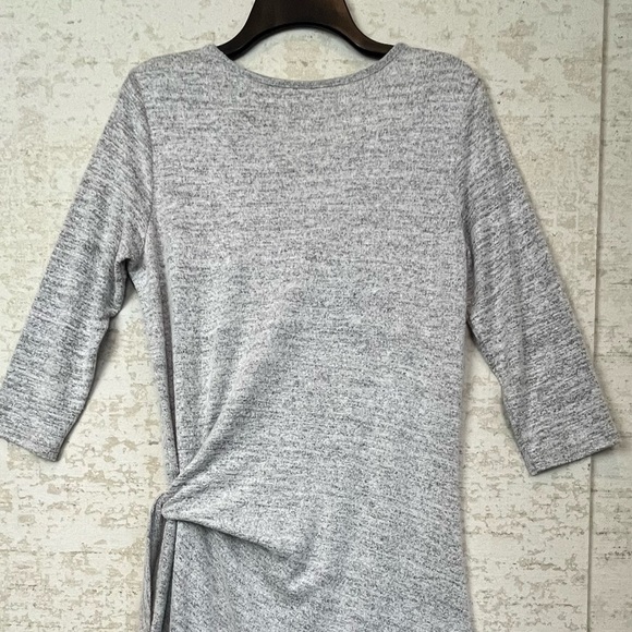 GAP Soft and Cozy Gray Dress with Side Tie Medium - Picture 11 of 13